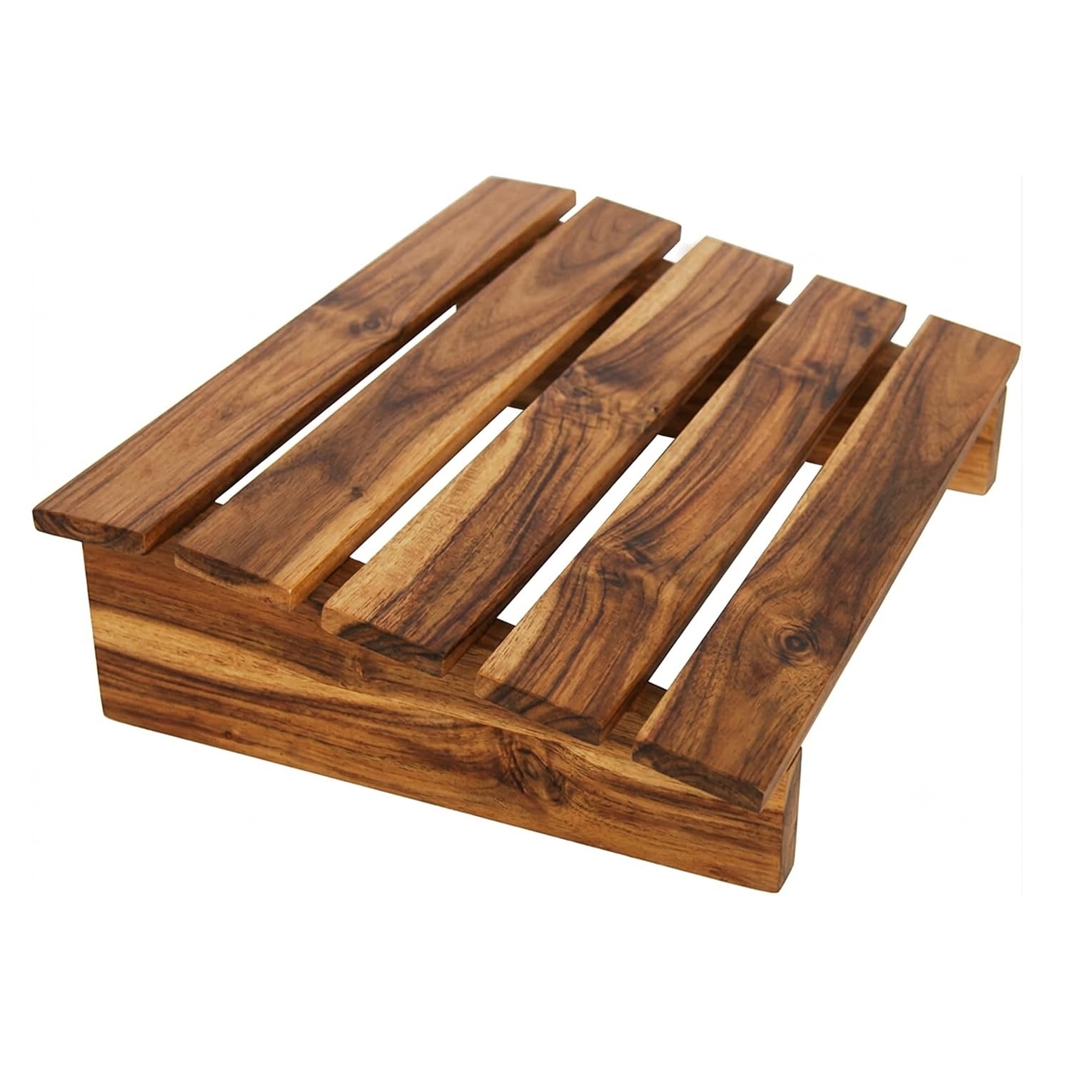 Chair Foot Rest | Natural Acacia Wood Stool | Under Desk Foot Stool for Home Office-picture-14