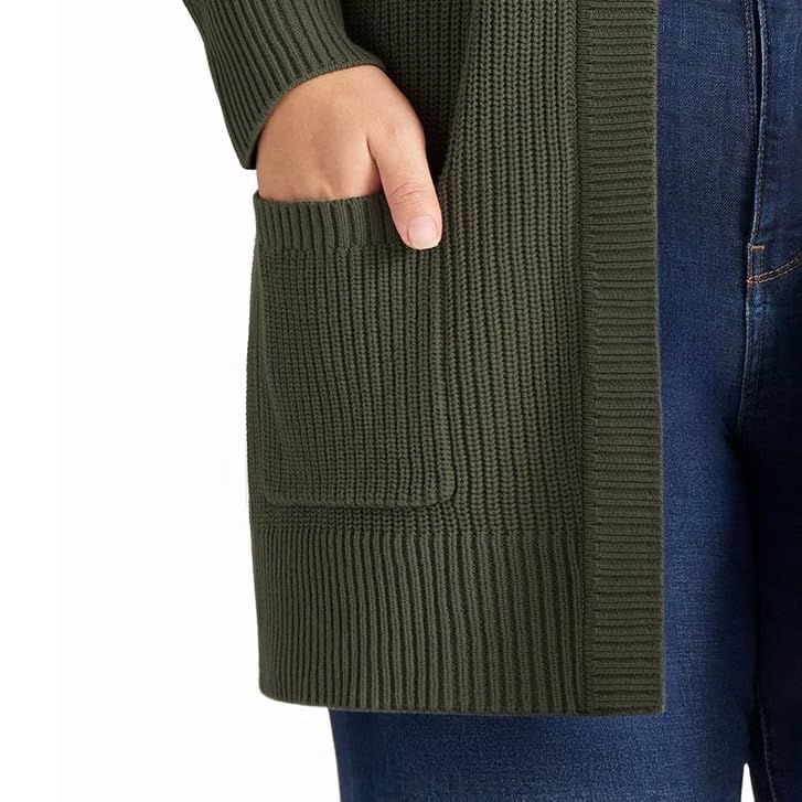 Image of Max & Mia Women's Open-Front Cardigan - Casual Sweaters for Women's with Pocket