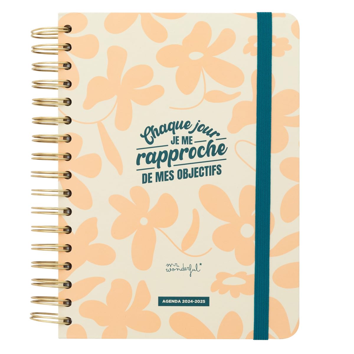 Mr.Wonderful – Agenda de Office 2024-25 Diario – Cada día me acerco a mis objetivos