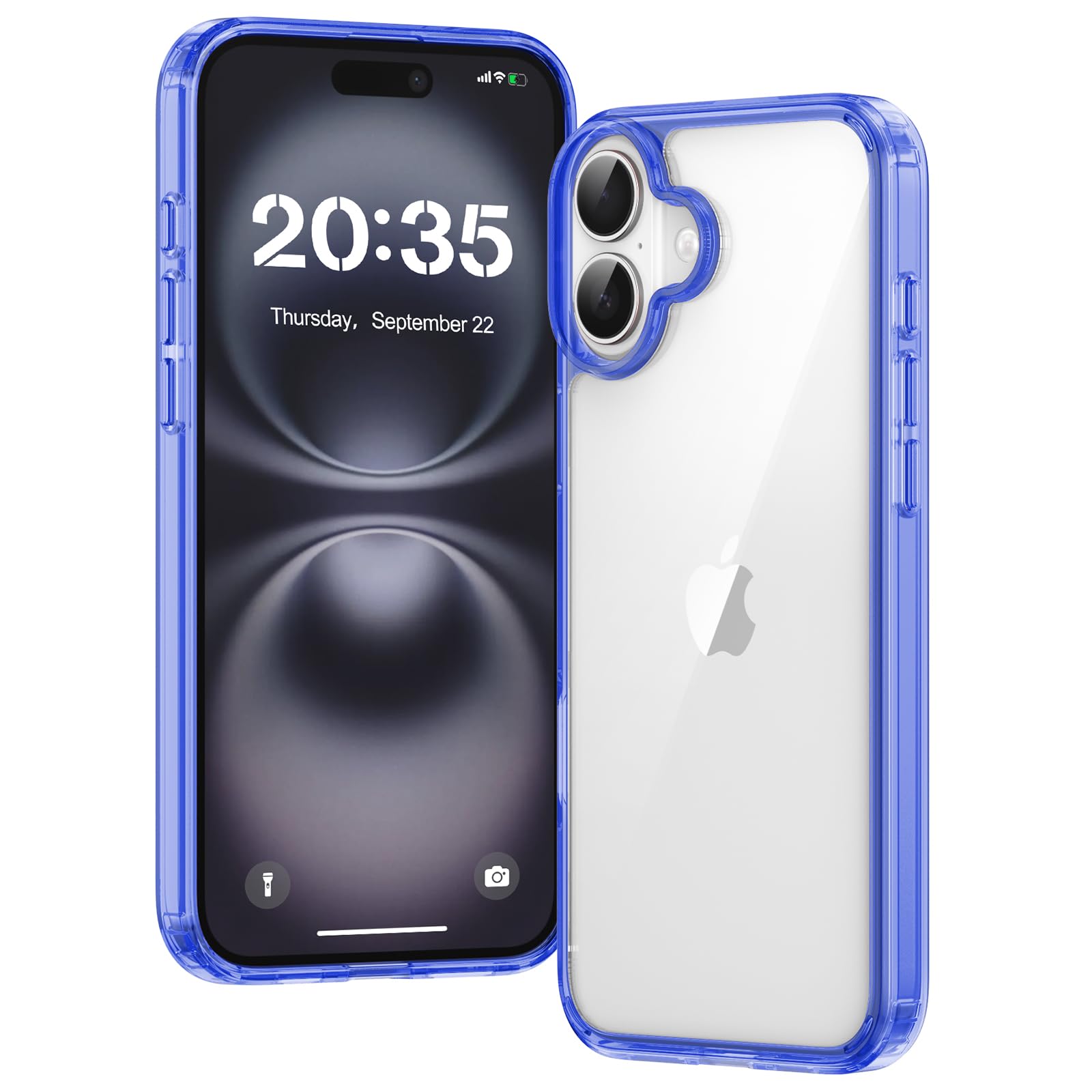 Clear Case for iPhone 15, Ultra Thin, Shockproof TPU Cover, Anti-Yellowing, Crystal Clear, Phone Case for Apple iPhone 15 - Clear — view 244