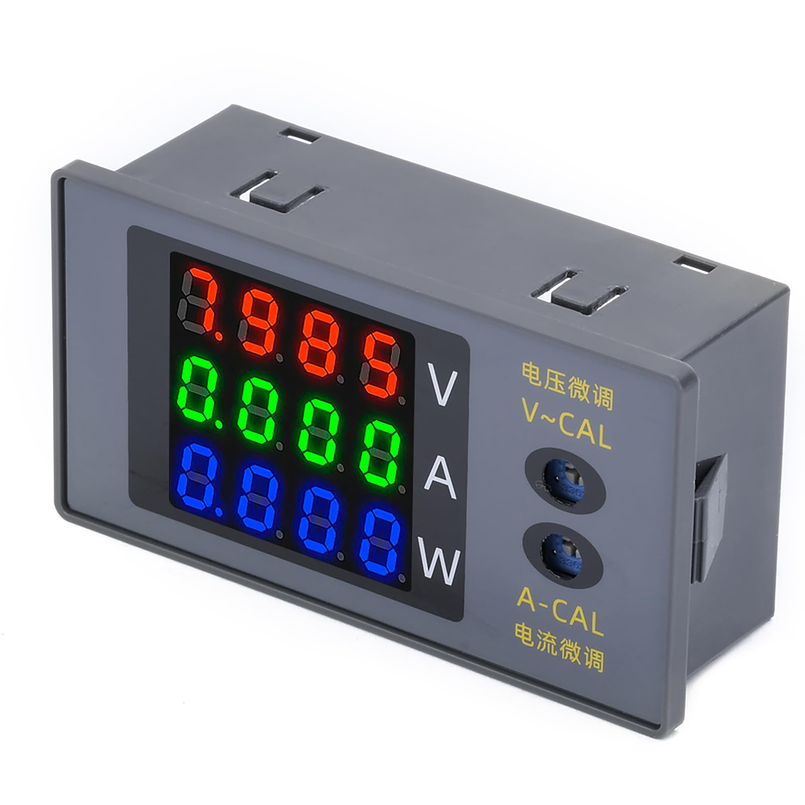 Aideepen Misuratore di Potenza, 3-in-1 Watt Voltometro Amperometro DC 0~100V 10A
