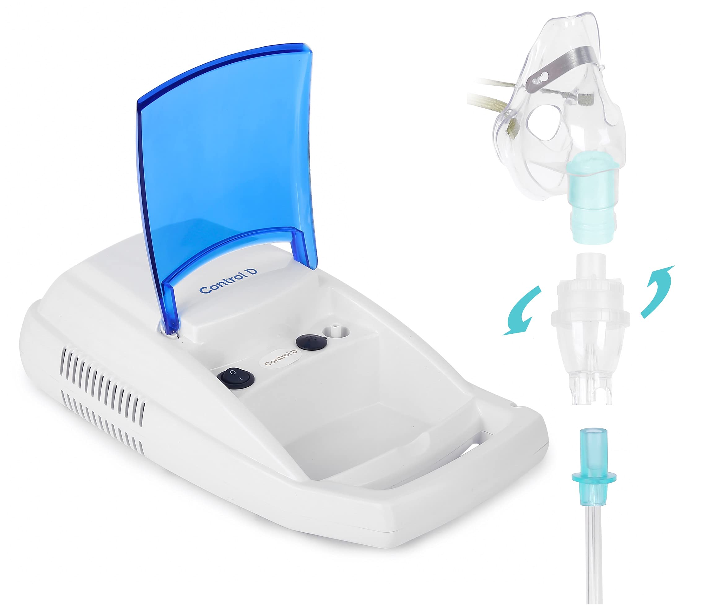 Best Compressor Complete Kit Nebulizer with Child and Adult Masks , White
