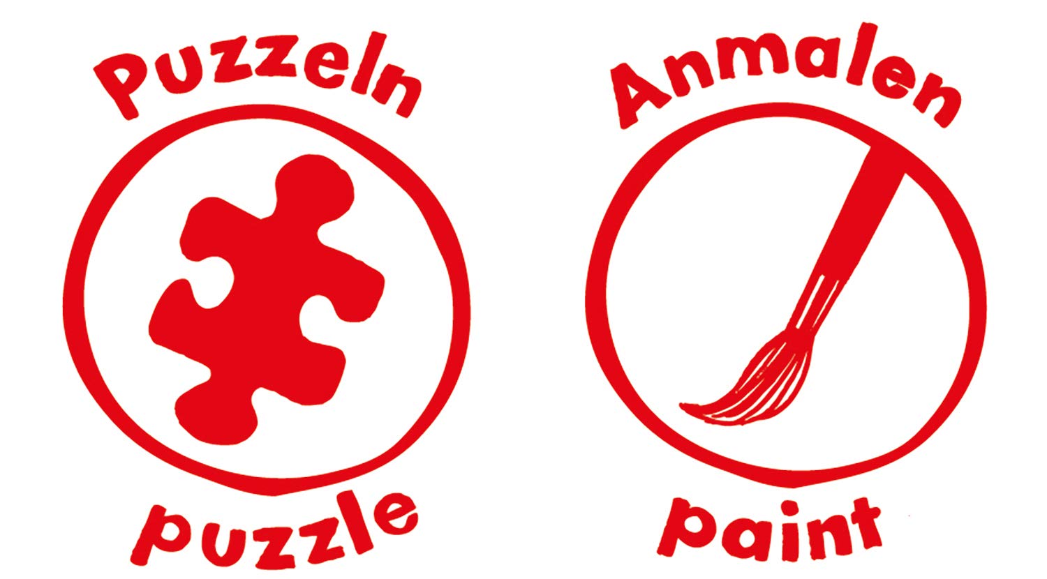 Marabu 317000000023 - Puzzle in Legno 3D Kids con 30 Puzzle in Legno Certificato FSC, Dimensioni Circa 18 x 16 cm, Semplice Tecnica a Incastro, per dipingere e Personalizzare