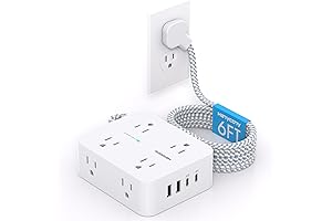 PD Power Strip College Dorm Essential for Girls
