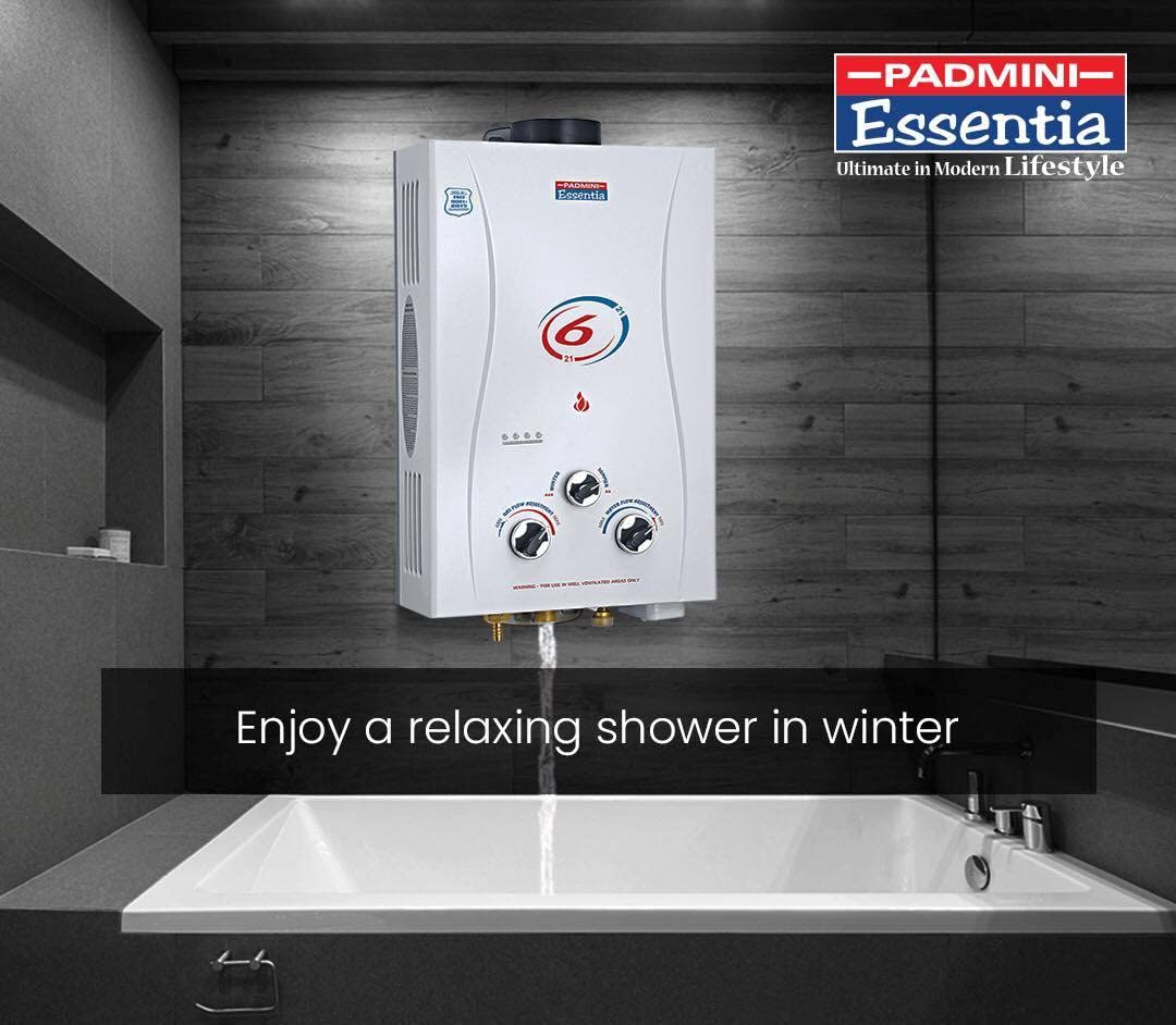 Buy Padmini Flora 6 Litre Gas Water Heater (LPG) Online at Low Prices in  India - Amazon.in