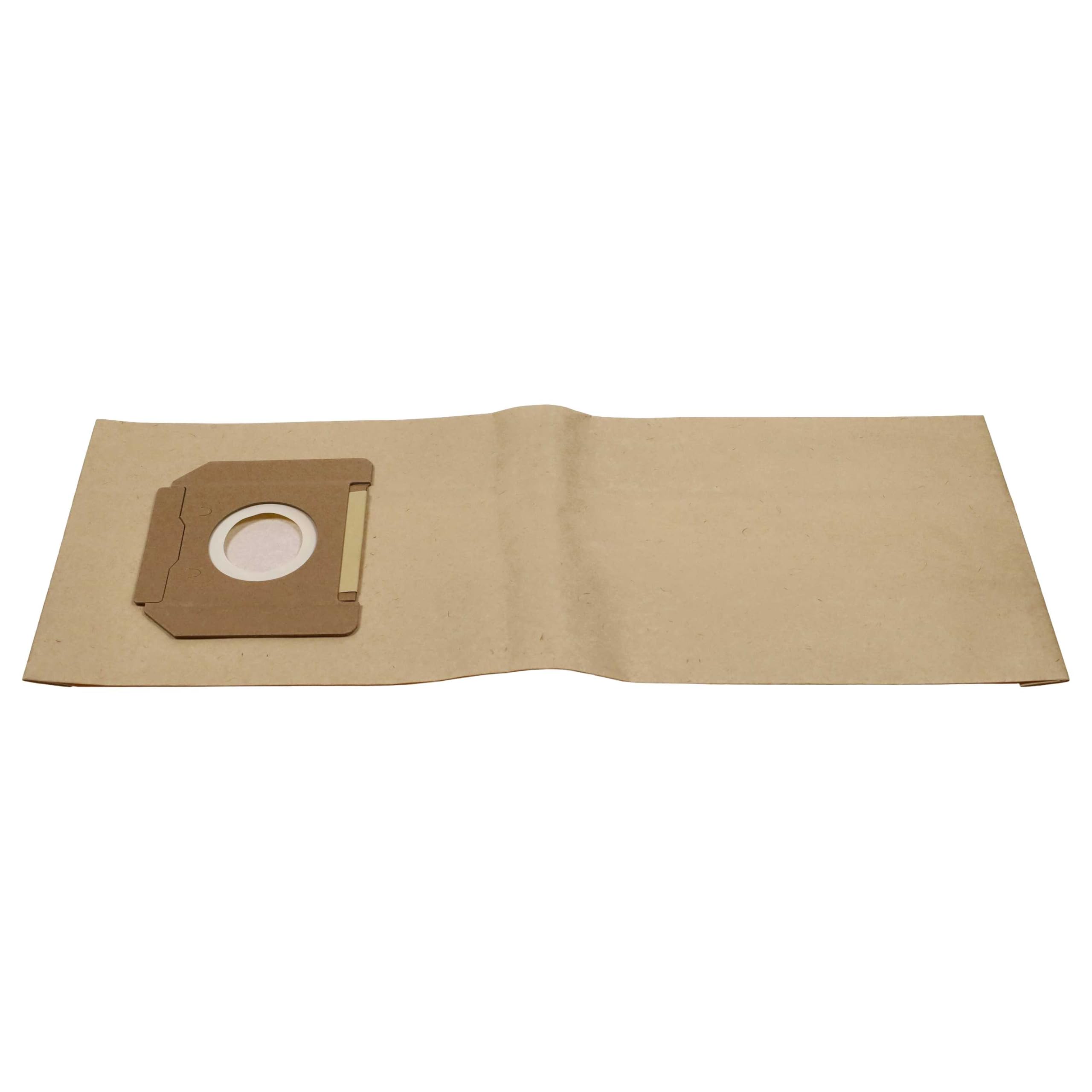 vhbw 50 worków do odkurzacza kompatybilnych z odkurzaczem Kärcher NT 361 Eco Premium, NT 361 Eco MA, NT 361 Eco Te – 29 cm x 21 cm, brązowy