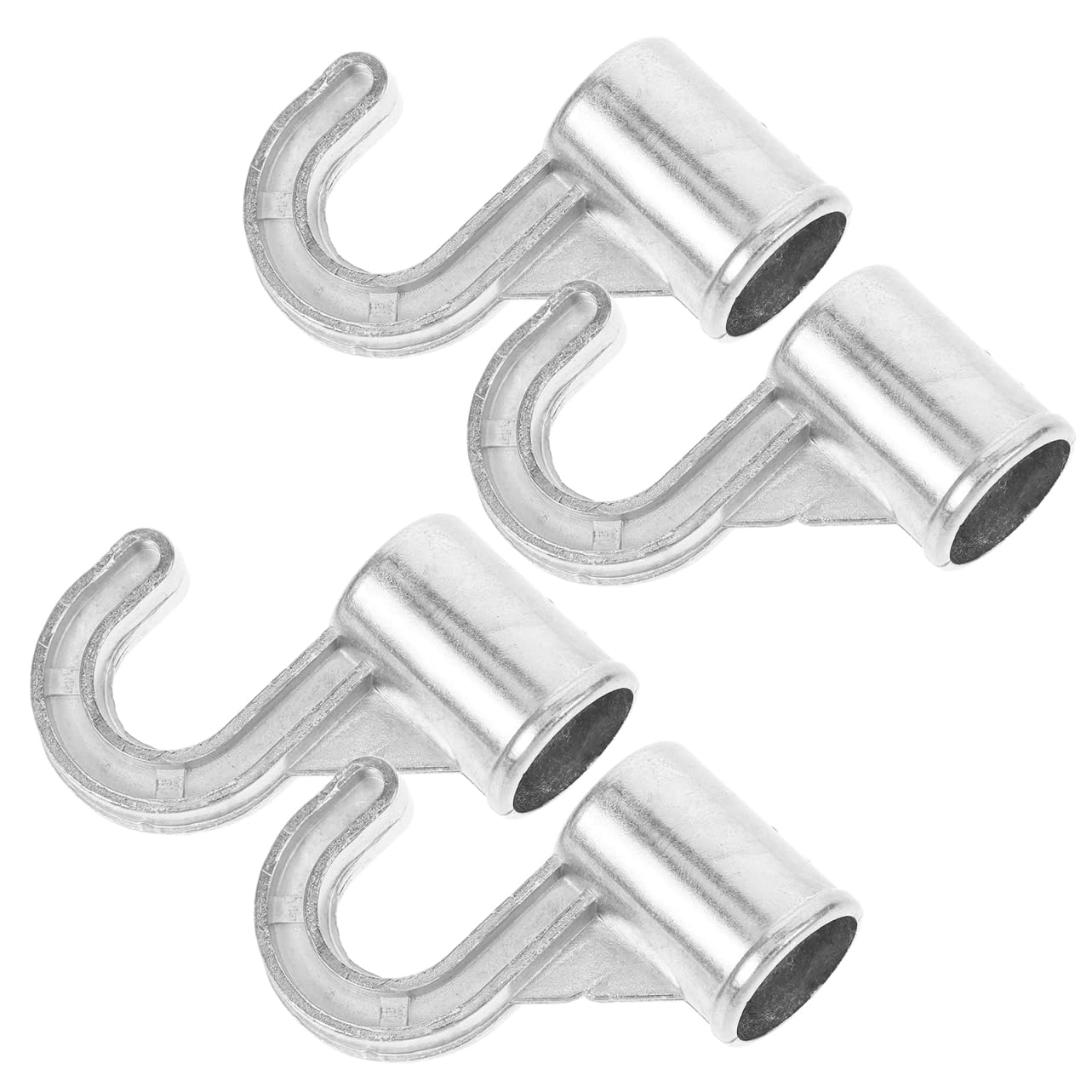 MAGICLULU 8 Pezzi Gancio Per Armadio Ganci Per Asta Per Armadio Per Cucina Montaggio Per Supporti Per Grucce Per Asta Per Staffa Per Per Senza