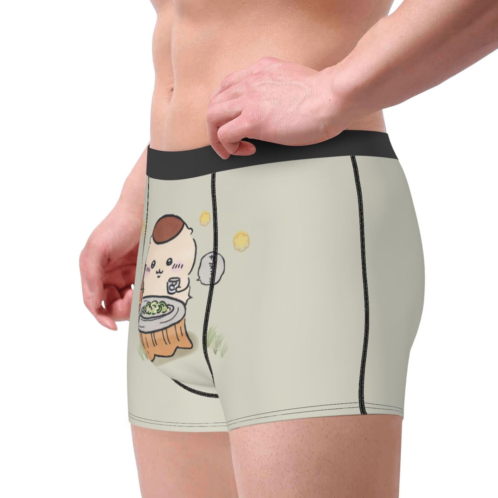 栗まんじゅうさん専用　ビブパンツのみ Amazon.co.jp: ちいかわ くりまんじゅう ボクサーパンツ メンズ