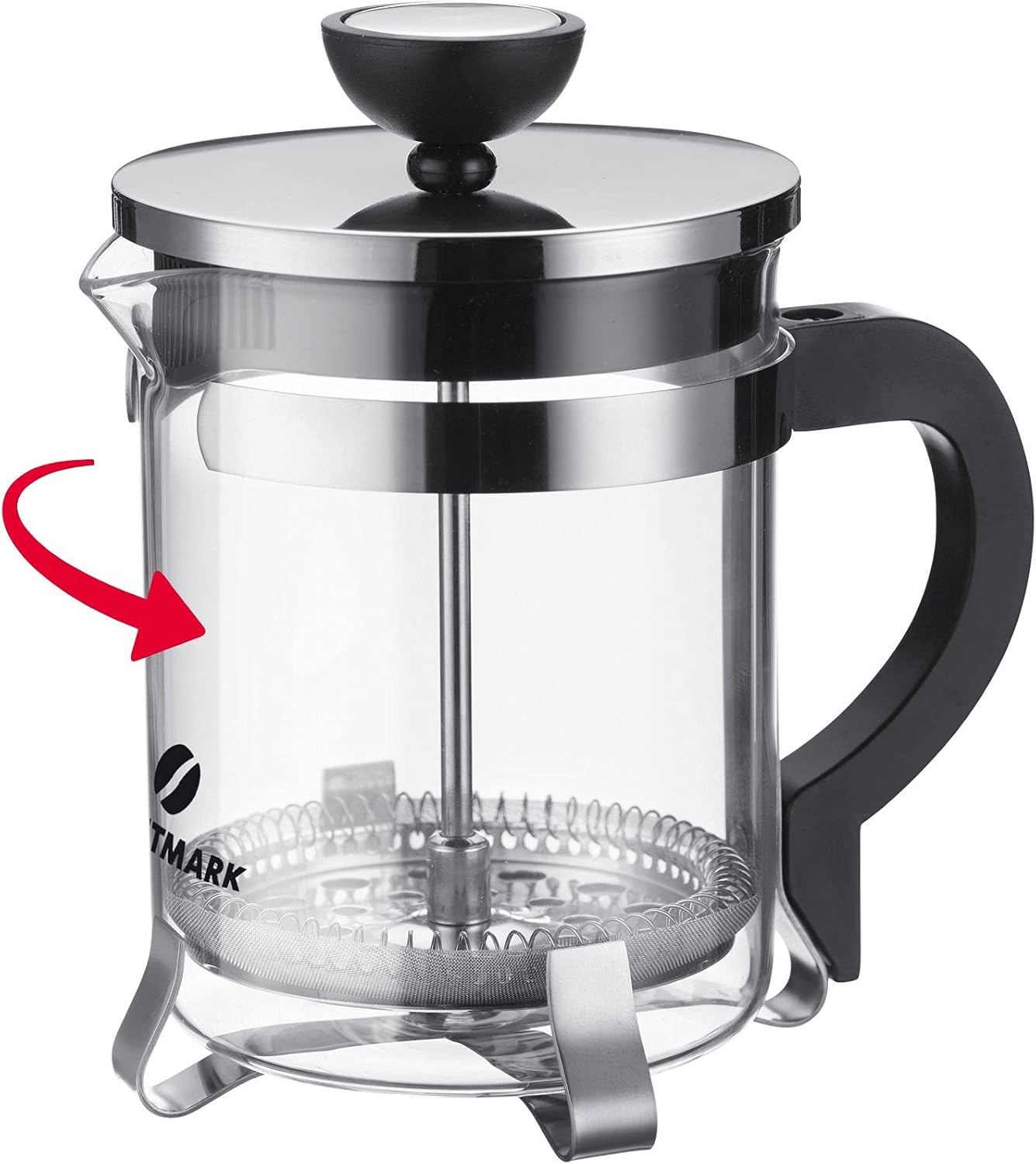 Westmark 24712260 Replacement Glass, Capacity: 500 ml, Heat Resistant, Borosilicate Glass, Transparent,