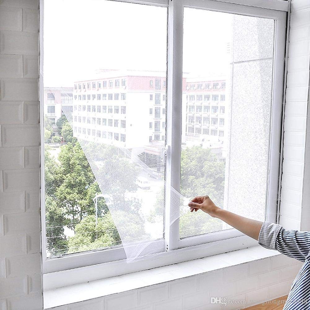 Buyagain Mosquito Net 120 GSM Window Mosquito Net for Windows, Doors (White) (3 * 4 FT)