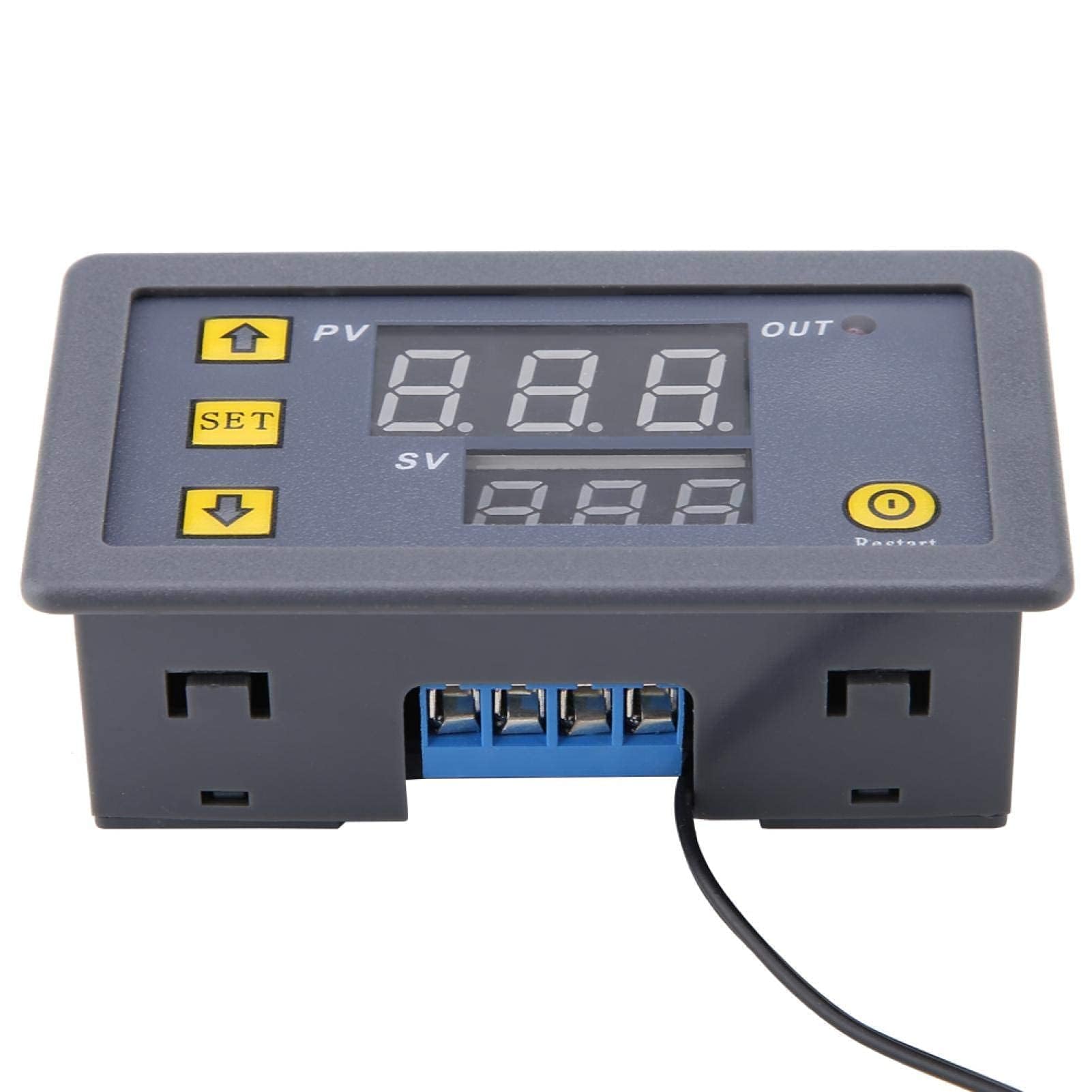 ZFX-7016K Controllore Intelligente di Alta Temperatura con Sensore Termostato Digitale Regolatore 999 Gradi Interruttore di Controllo per Forni e Bruciatori