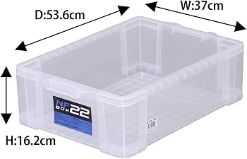 NFボックス22 Amazon.co.jp: JEJアステージ 収納ボックス NFボックス #22 クリア