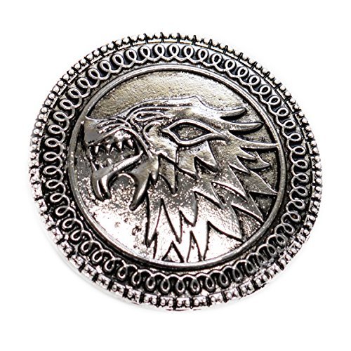 Juego Tronos Stark Brooch Casa Stark Canción Hielo