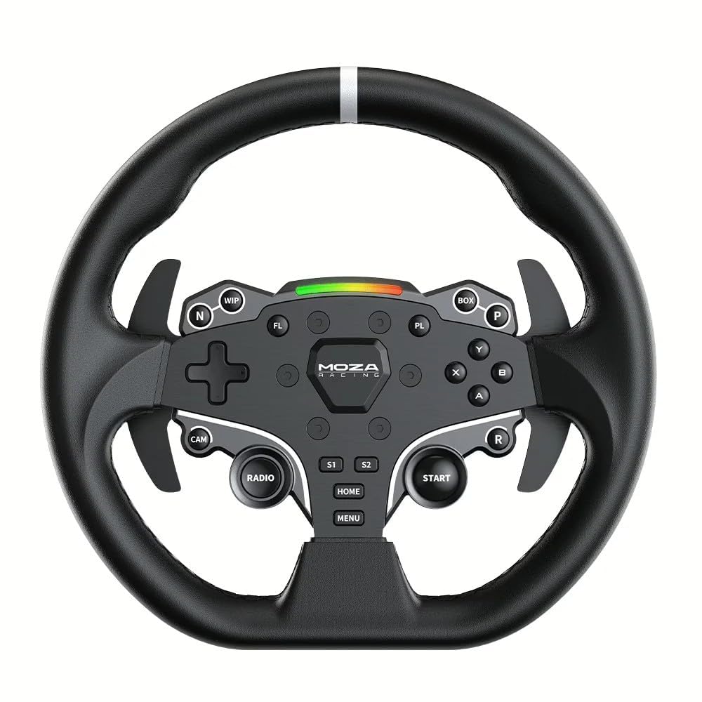 MOZA R3 Racing Bundle Volant PC Simracing Direct Drive 3,9 avec Pédalier