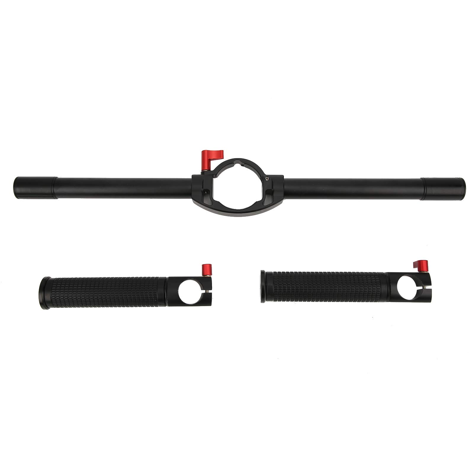 Double Poignée Crane 2S Alliage Aluminium – Support Extension Lumière/Moniteur Pour Stabilité Pro