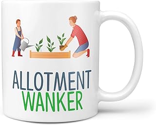 Funny Gift Idea for Allotment Garden Gardener Gift 10oz Ceramic Coffee Tea Present Birthday Mug