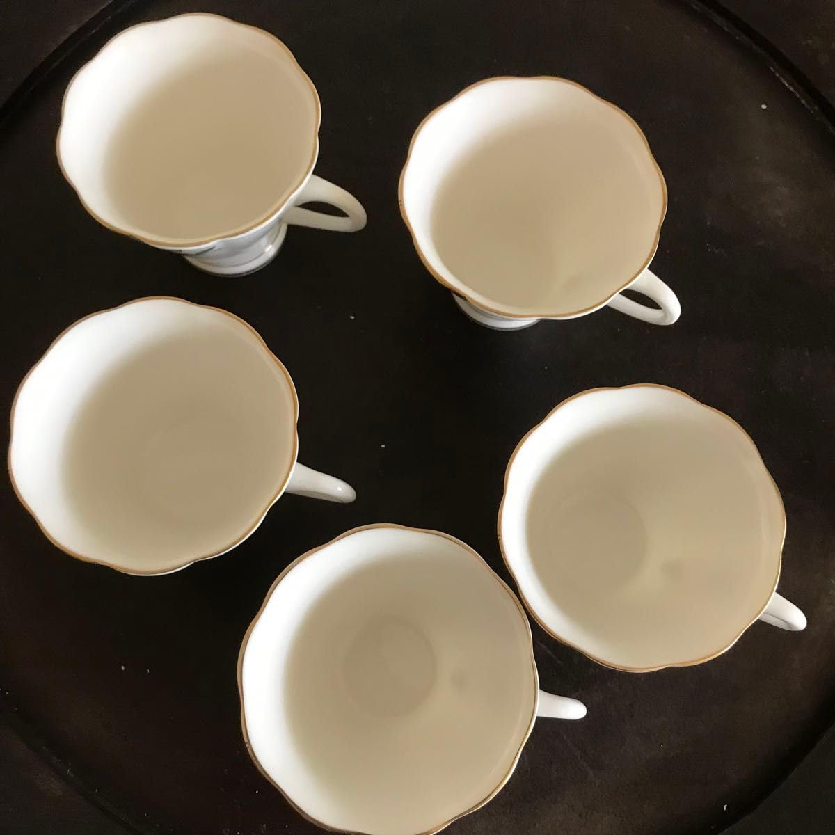 Amazon | たち吉 リッチフィールド カップ＆ソーサー 5客セット レトロ