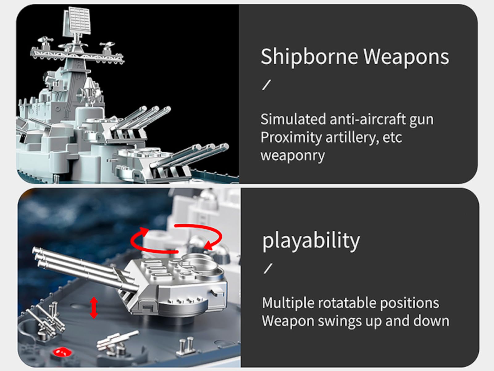 模型製作用品 Radio Control model Destroyer RC Destroyer Warship — GOGO GADGET