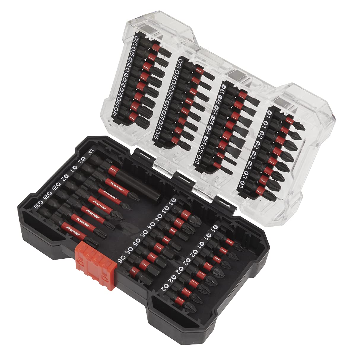 SealeyAK8281 55pc Impact Grade Power Tool Bit Set