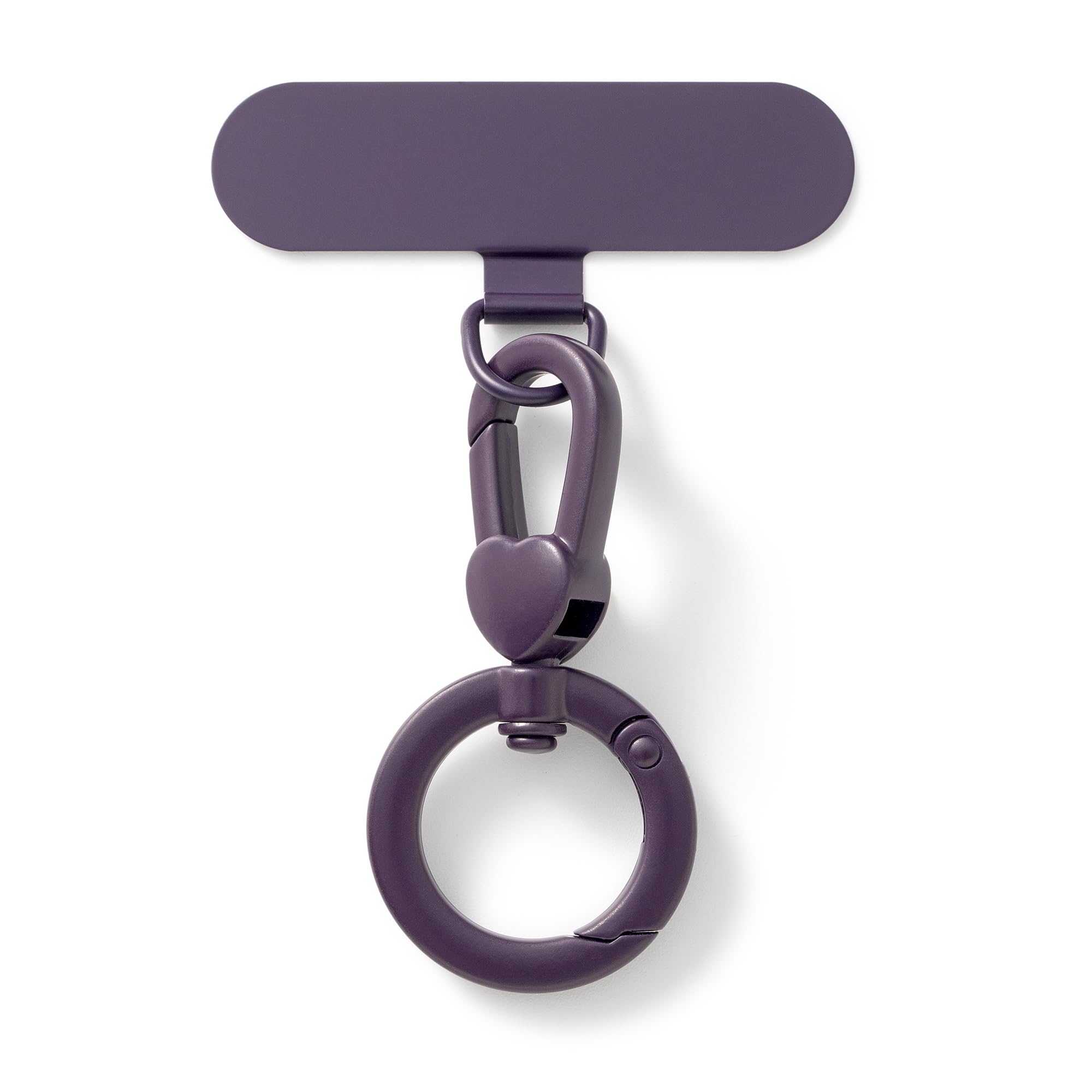 CHUQING Handykette Halterung Metall Pad für Handykette Handykettenhalterung 360° Handy Patch Universal Handyband Lanyard Pads Handy Halterung für Kette