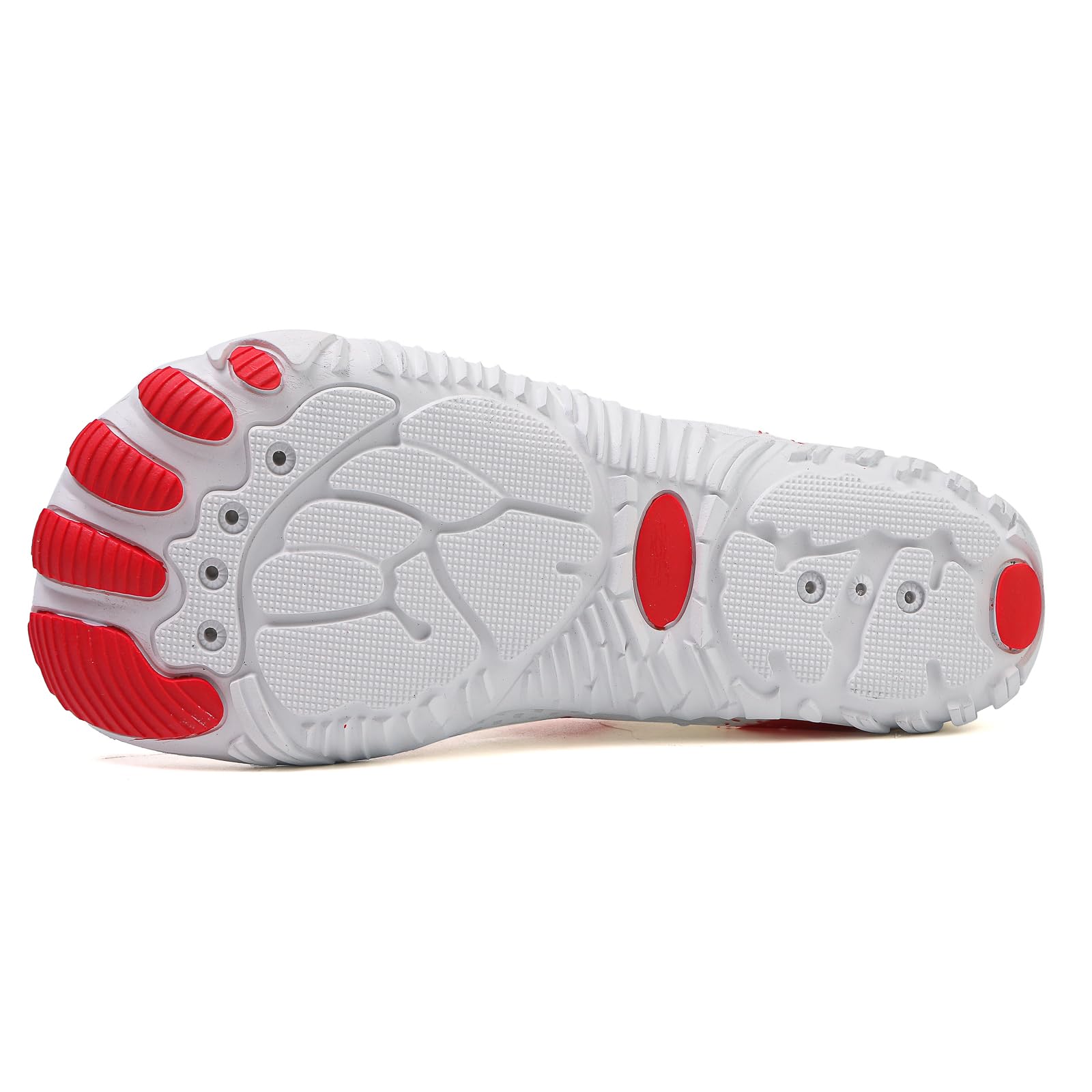 Hike Barefoot Shoes Women, Professional Barefoot Shoes , Hike Barefoot Shoes for Women Men - Breathable & Non-Slip Athletic Footwear, Neuropathy Shoes for Women,Wide Toe Water Shoes, Breathable Zero-drop Trail Running Shoes, With Non-Slip Hiking barefoot shoes ?Surfing quick-drying shoes (White - 68, Adult, Men, 3, Numeric, US Footwear Size System, Medium)