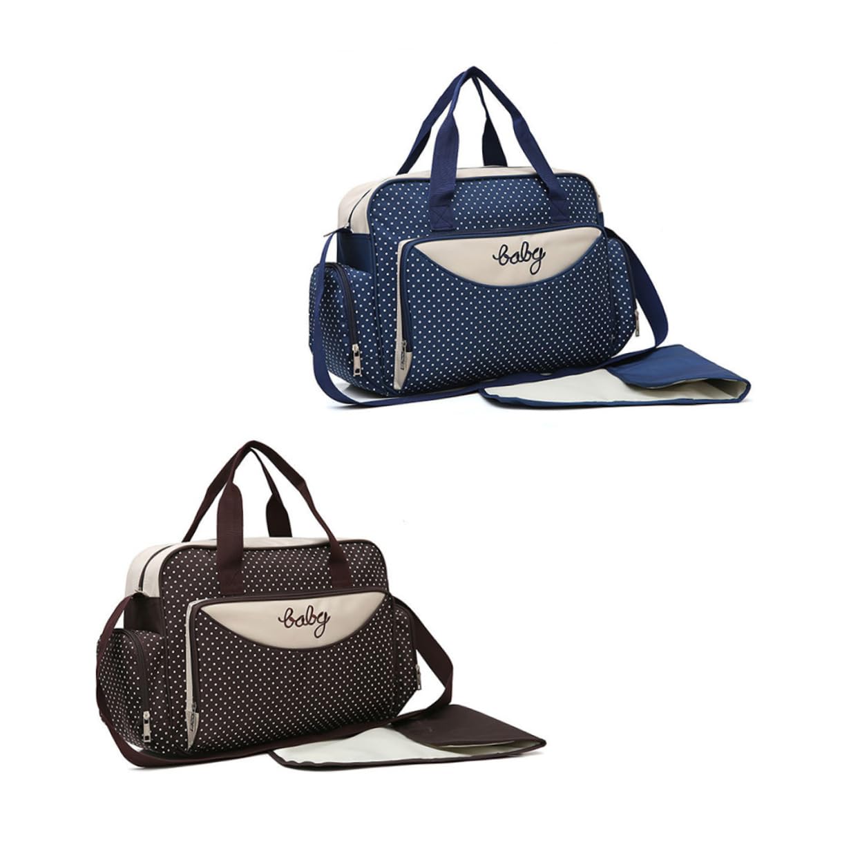 COLLBATH Bolso De Mamá Bolsos Para Mami Bolsa De Bebé Portátil Bolso De Hombro Bolsos De Mano Para Mujer Bolsos Para Cambiar Pañales De Maternidad Bolso Para Mujer Rosy