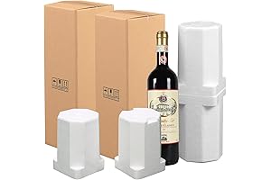Wine Shipping Box for Safe Shipping of Glass Bottles