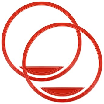 Pushglossy 2 Pcs M11 Door Gasket Kit Compatible with Midmark M11 Ultraclave & M11d Steam Sterilizers, Includes Door and Dam Gasket, Made from 100% High Quality Synthetic Silicone