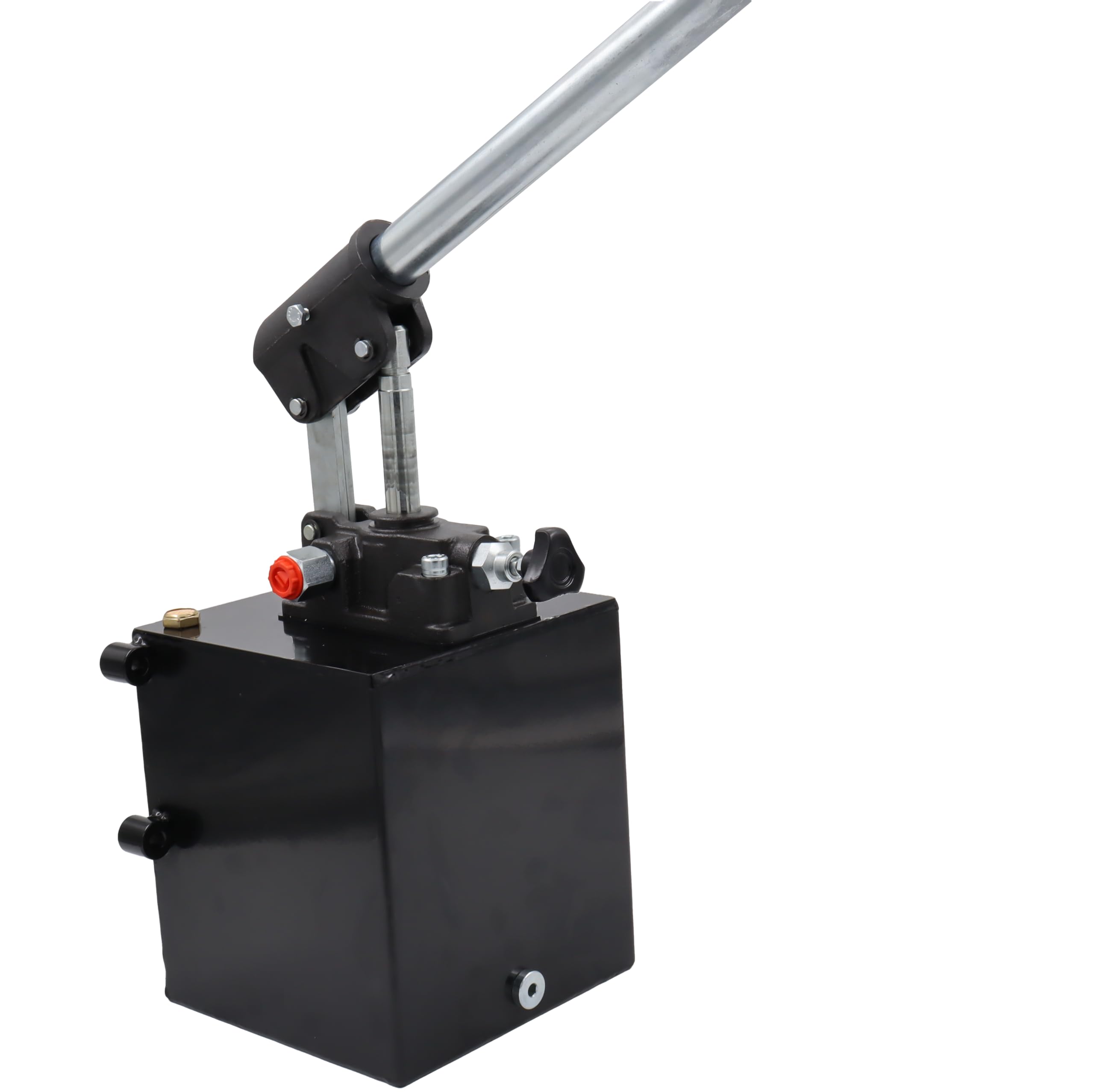 Spare Parts Holland - Single Acting Hydraulic Piston Hand Pump with Release Knob, Hand Operated Hydraulic Pump 3/8