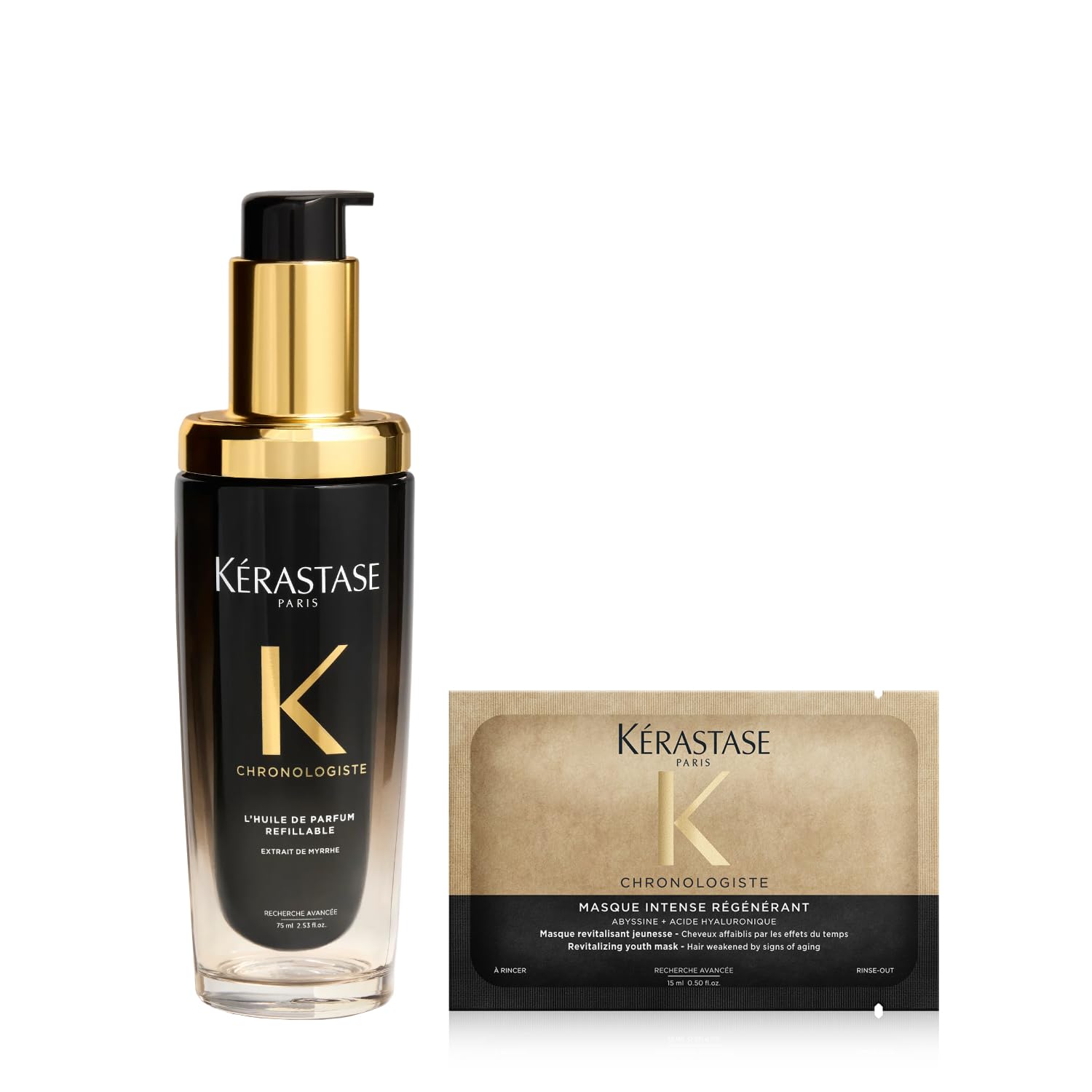Amazon.co.jp: ケラスターゼ ヘアオイル ユイル クロノロジスト 75mL