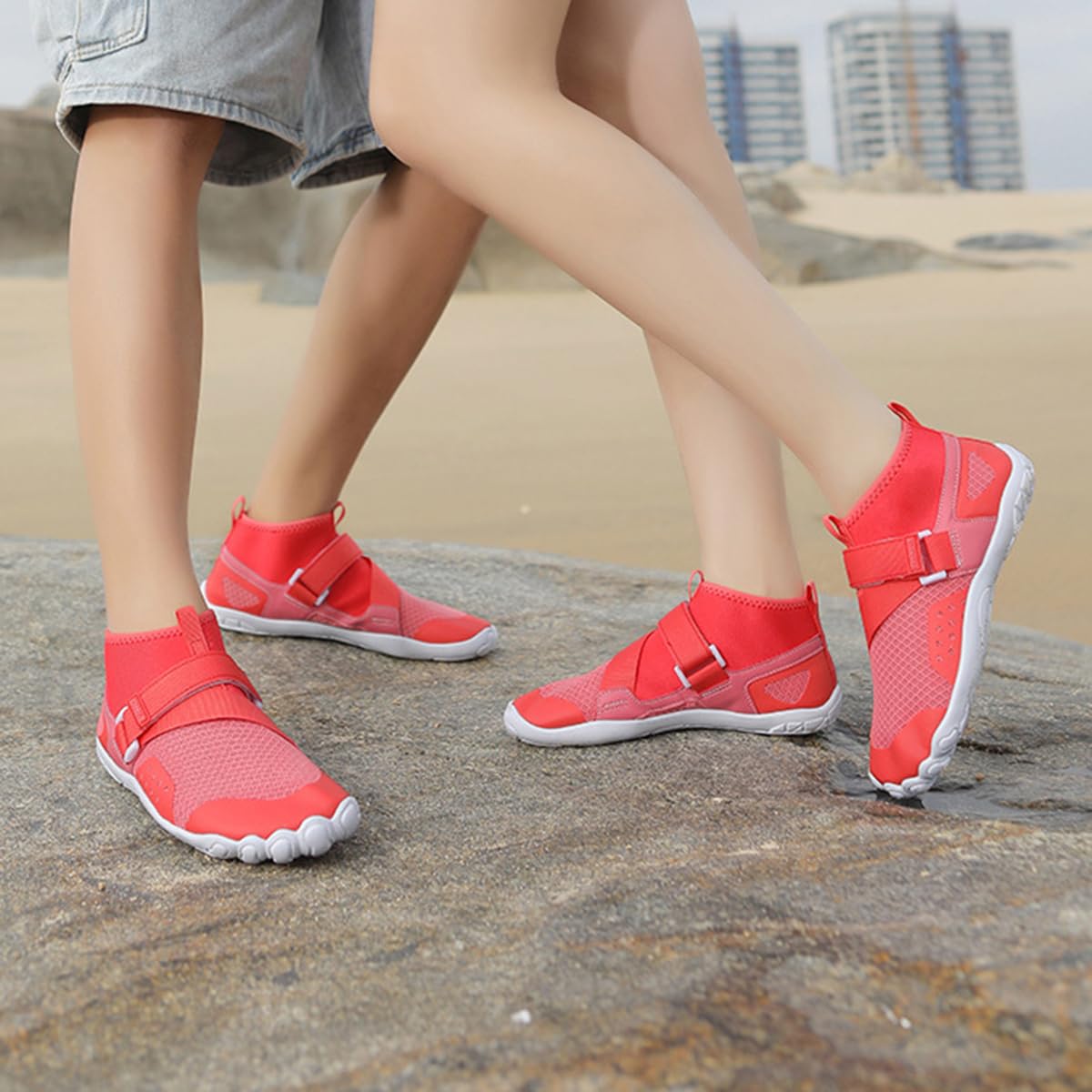 Schwimmschuhe Badeschuhe Aquaschuhe Surfschuhe Wasserschuhe Strandschuhe Barfuß Schnell Trocknend für Damen Herren