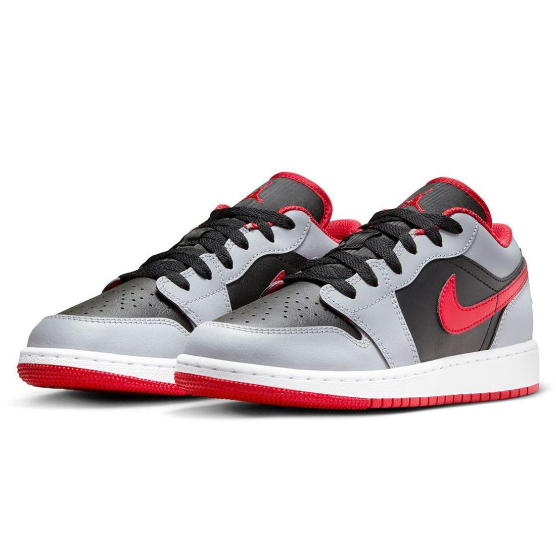 エアジョーダン Air Jordan Low GS 23cm JORDAN BRAND AIR JORDAN 1 LOW 1 LOW GS (BLACK/FIRE RED-WHITE