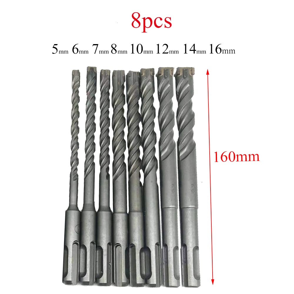Tungsten Cross Tip Masonry Drill Bits