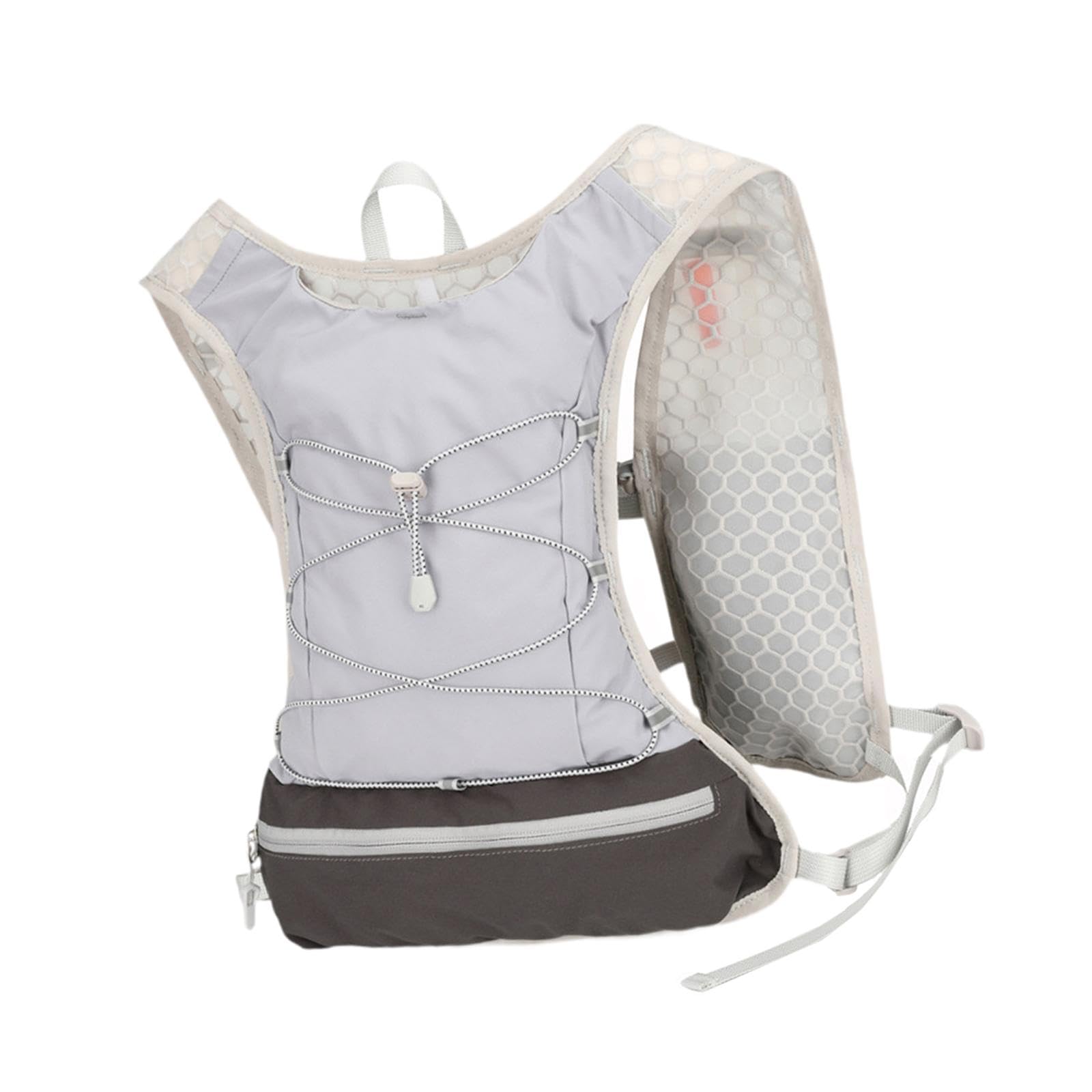 Gilet de Course avec Poche à Eau, Sac à Dos Respirant pour La Course, Le Jogging, Le Cyclisme, Le Camping et l'escalade