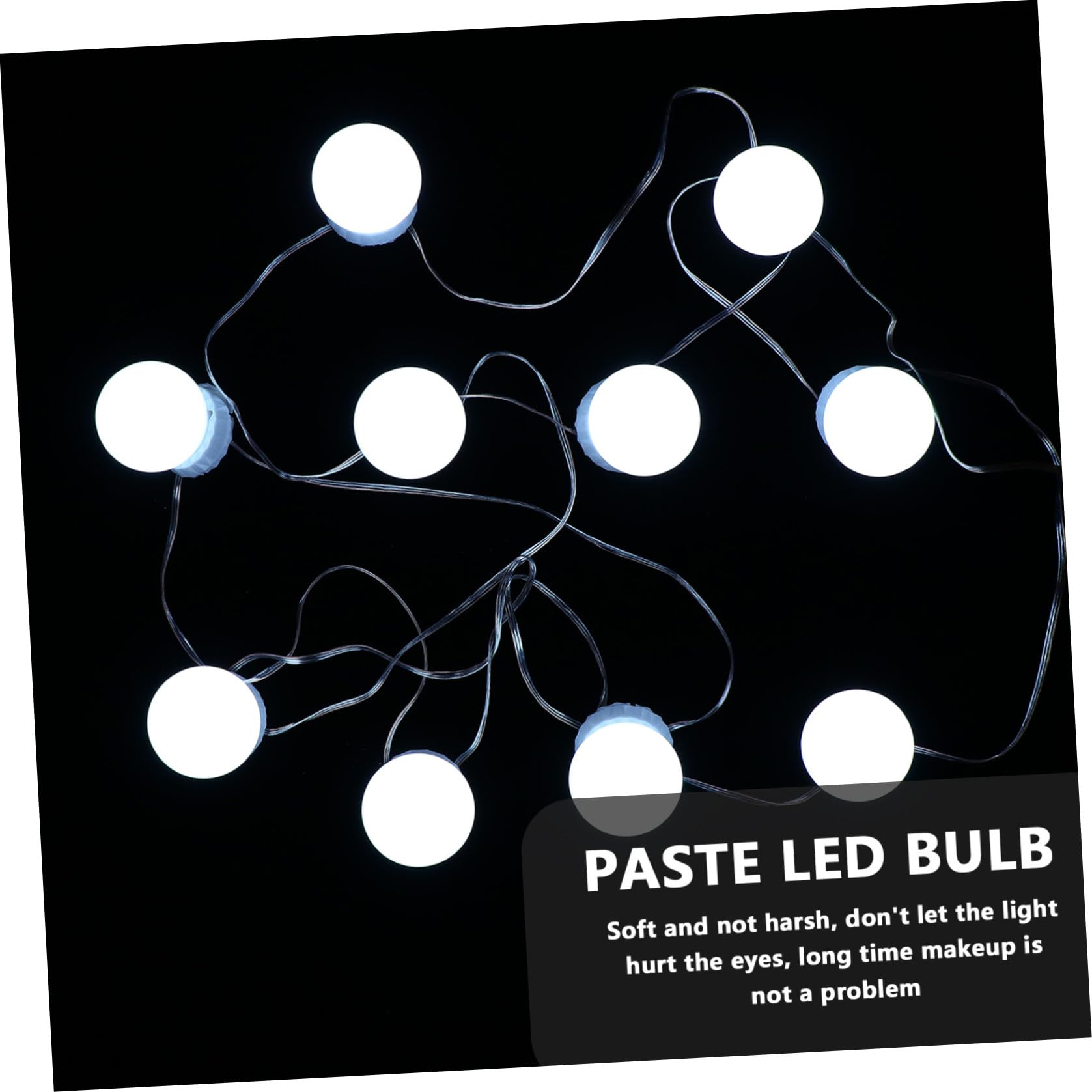 SOIMISS Kit de Lumières LED avec 10 Ampoules pour Miroir de Coiffeuse