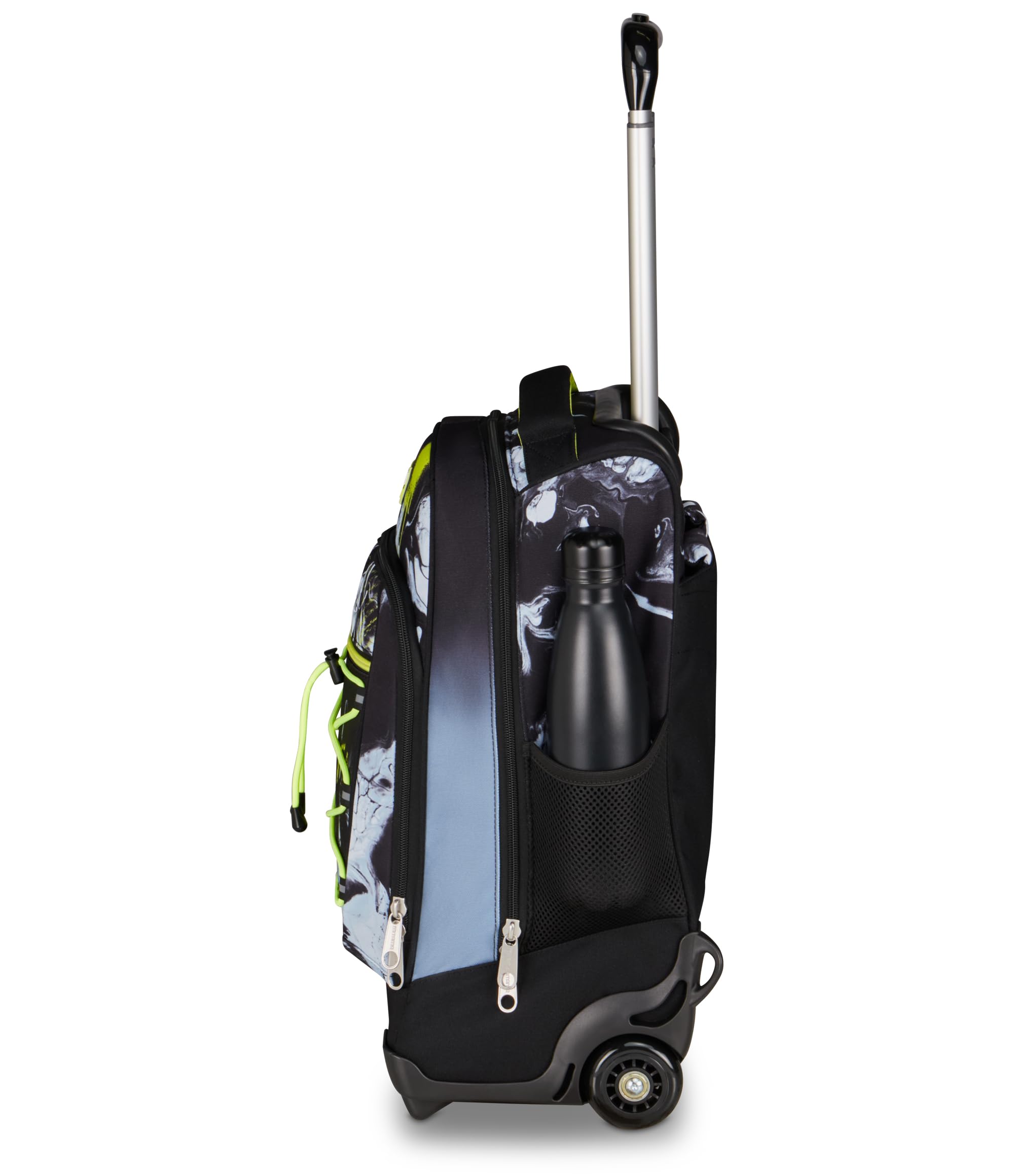 Mitama Trolley DR Scuola INKSTYLE, 34 Lt, Nero, Uso zaino, Tasca con organizer, Bambino, Scuola elementare e media, Viaggi e tempo libero