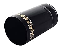 Vista 4 de Negro con uvas doradas PVC Shrink Capsules-500 Count