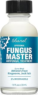 Ebanel Athlete's Foot Fungus Treatment Extra Strength, Antifungal Cream with Miconazole, Undecylenic Acid, Tea Tree Oil, T...