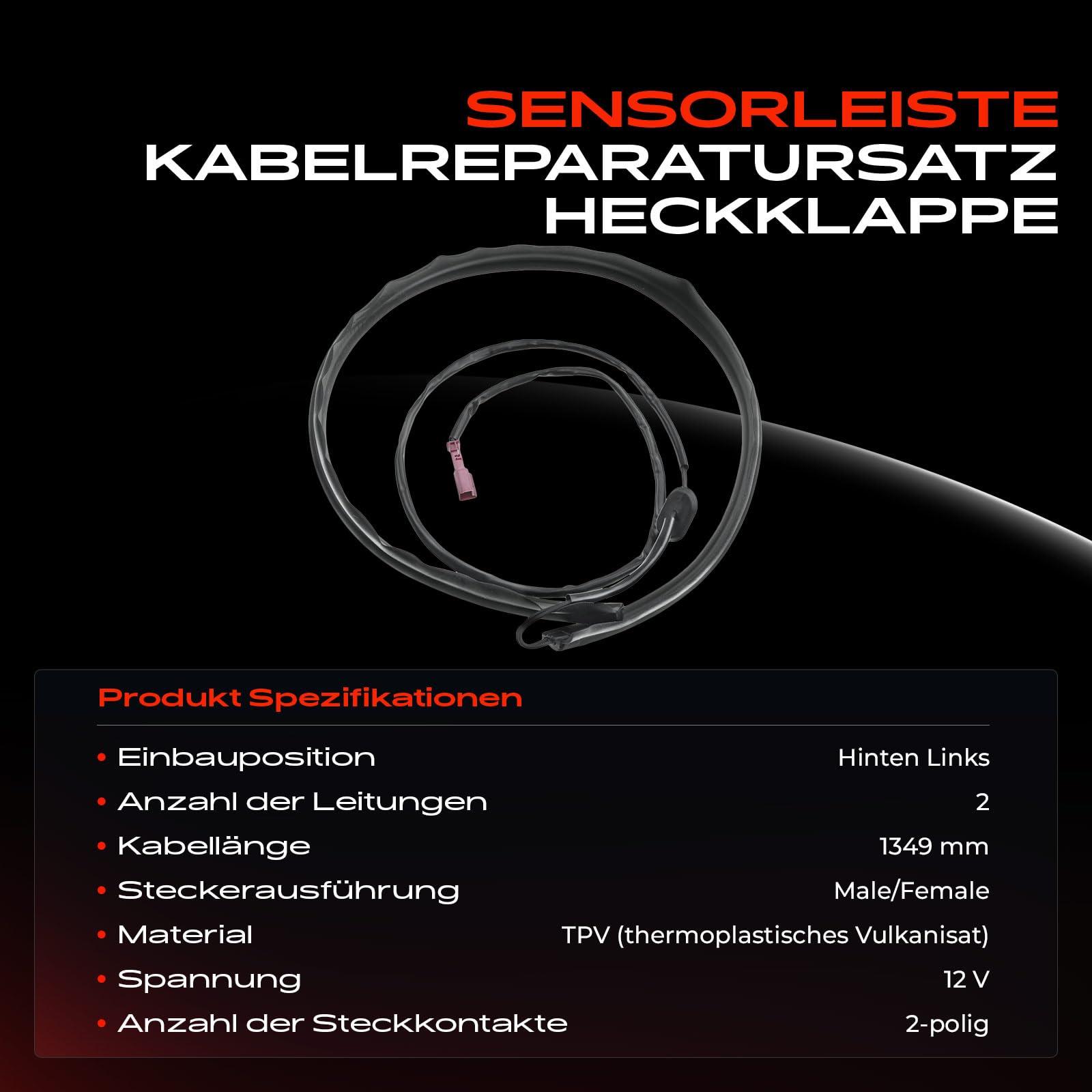 Frankberg Barra de Sensores Parte trasera izquierda Compatible con Clase R V251 W251 R 63 AM.G 4mati.c R 280 CDi 4mati.c R 280 CDi R 280 R 280 4mati.c R 300 CDi R 300 2005-2014 MPV 2516902826