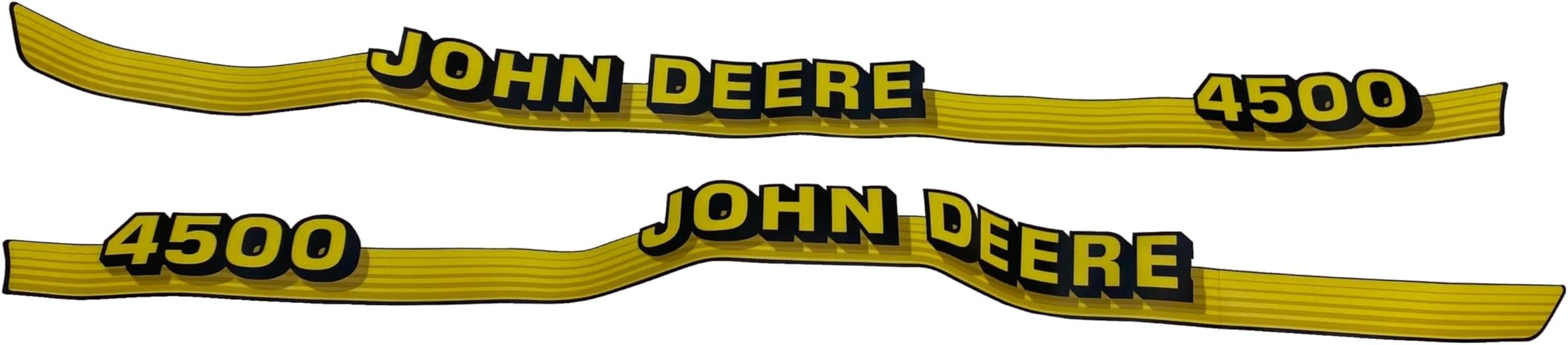 John Deere 4500 Hood Decals fit 4500 Compact Tractor M135382, M135383