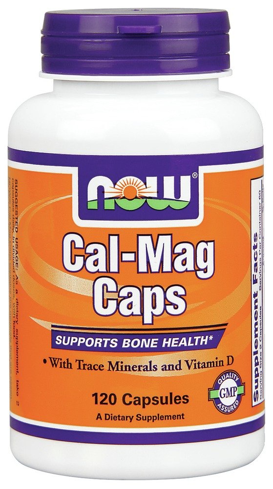 NOW Foods Cal-Mag Caps - 120 Caps