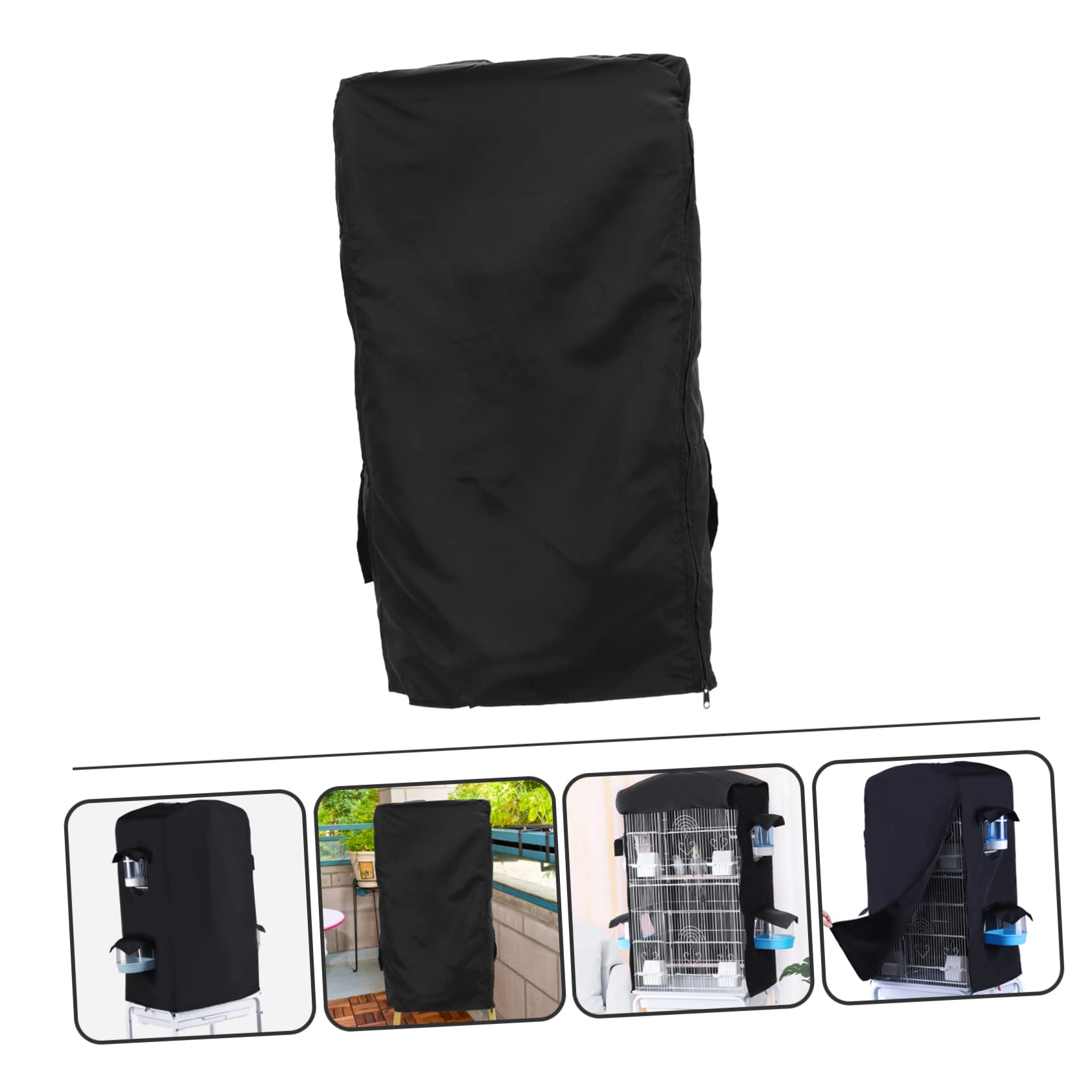 Happyyami 5piezas Cubierta Protectora para Jaula De Pájaros Bloqueo De Luz Resistente Al Frío Viento Material Transpirable para Proteger Tus Aves Ruidosos y Fríos