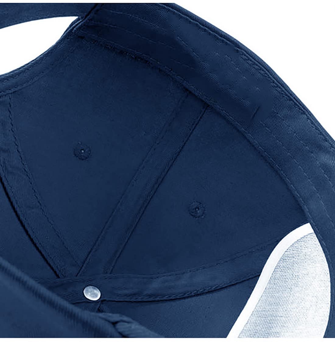 4sold Niños Azul Marino Algodón A-Z Summer Sun Hat Niños Escuela Niños Niños Gorras Sombrero Deporte Niño Niña Béisbol Ajustable Protección UV del Sol