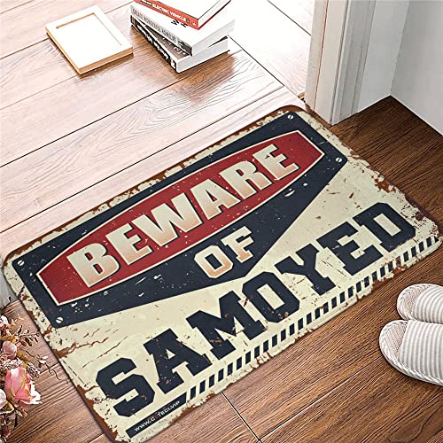 Tapis de porte d'entrée Samoyède COTECI contre les salissures