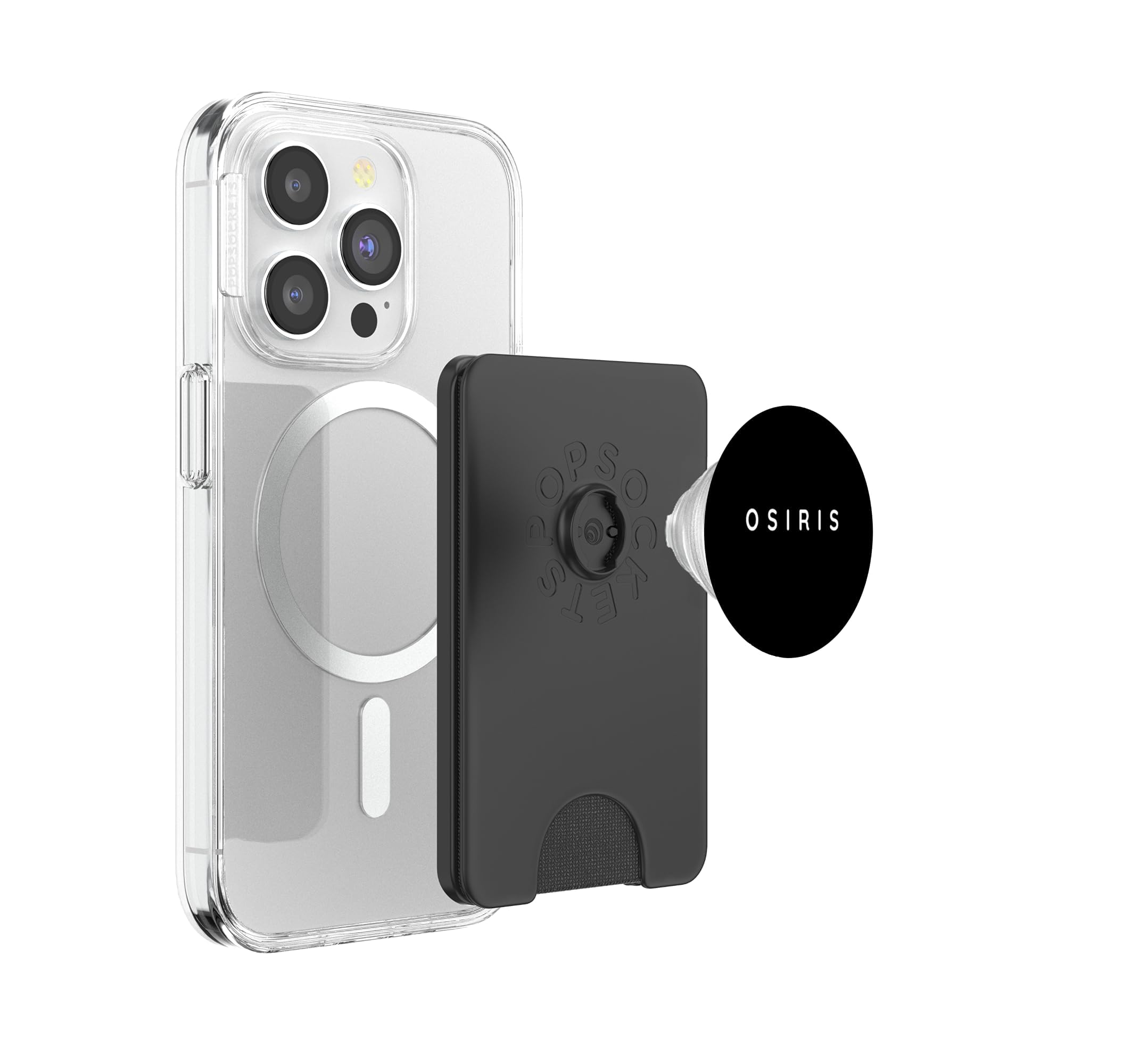 Disfraz de Osiris/Dios Egipcio clásico/Osiris PopSockets PopWallet para MagSafe