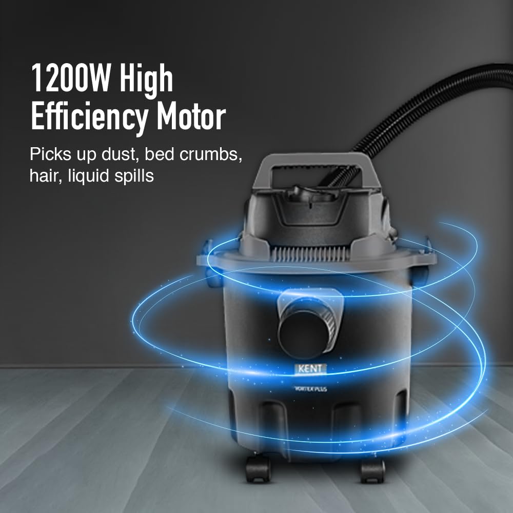 KENT Vortex Plus Wet & Dry Vacuum - Powerful Cleaning -6 KENT Vortex Plus Wet & Dry Vacuum - Powerful Cleaning -6