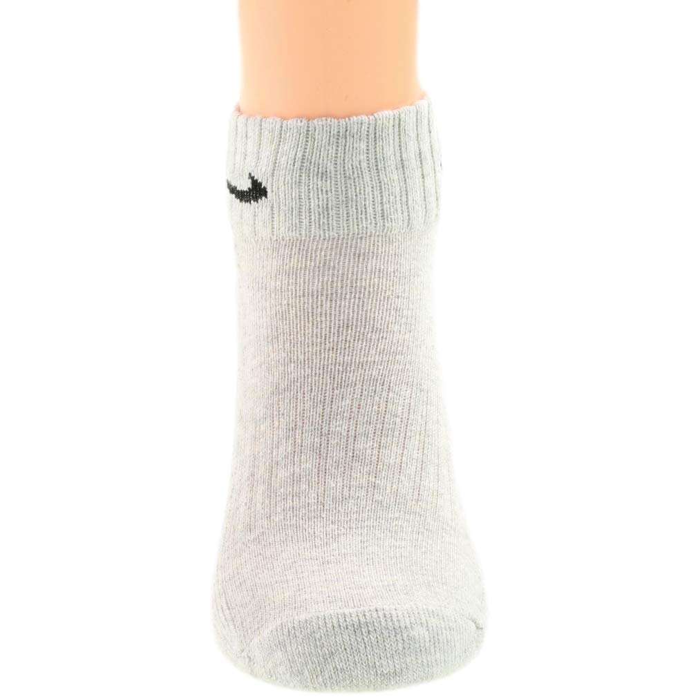 Nike 9 Paar Socken One Quater Socks Herren Damen Kurze Socke Knöchelhoch, Farbcode + Farbe:A28 6 Paar bunt 3 Paar schwarz