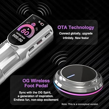その他 og tattoo wireless machine OG Fury II - Wireless Tatto Machine | Baltik Body Art