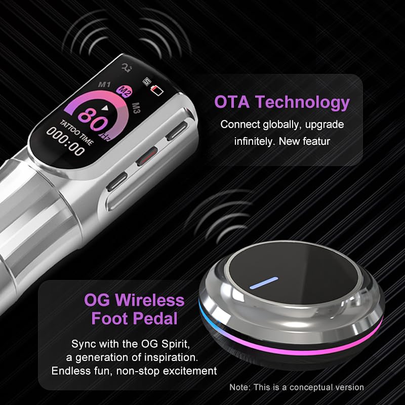 Amazon.com : OG Tattoo Machine Wireless Tattoo Gun Rotary with 3.5
