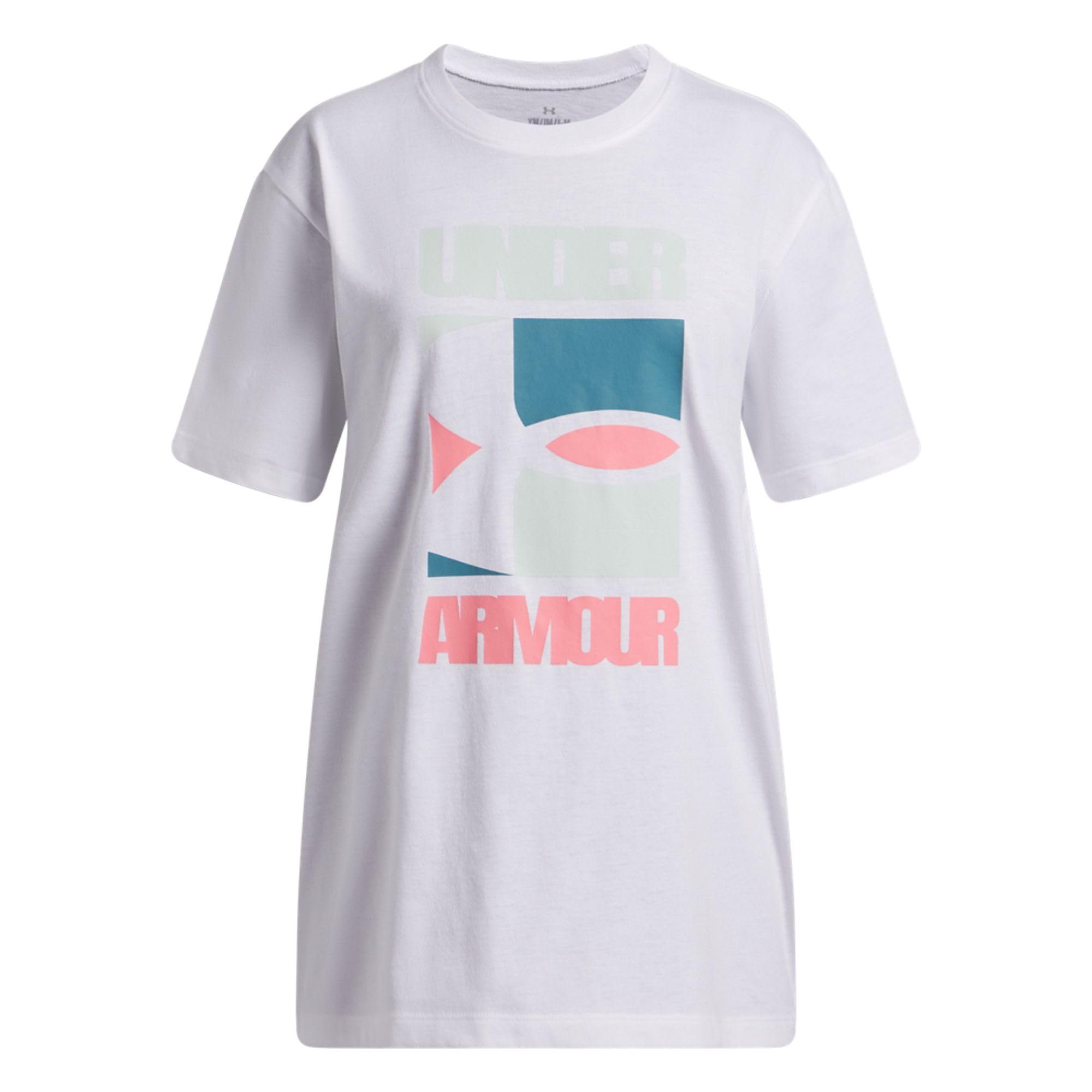 UNDER ARMOUR Block Logo Oversized Short Sleeve T-Shirt 18 Years
